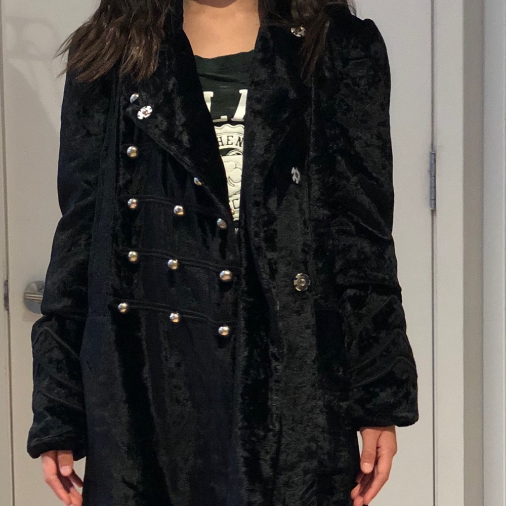 Marc Jacobs Victorian military velvet jacket